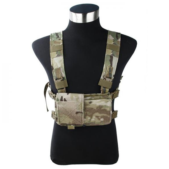 TMC SS Chest With Lightweight Tactical Vest Multicam TMC3121