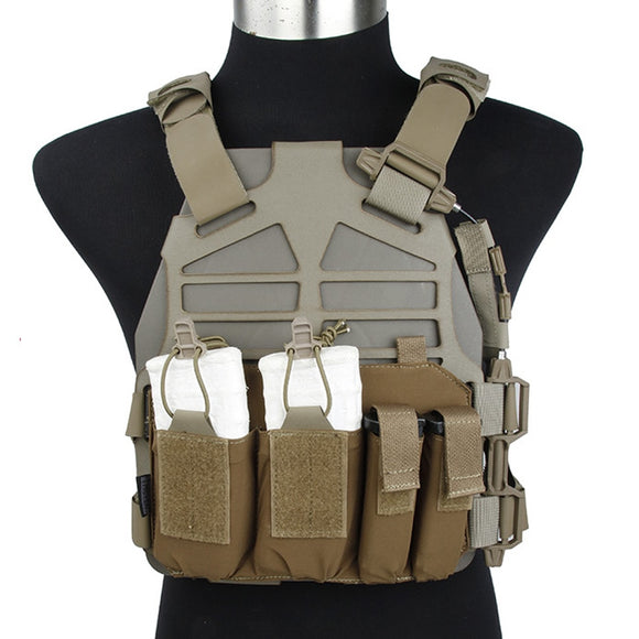 TMC SS Frame 5.56 & 9mm Magazine Pouch Single Clip for Tactical Vest