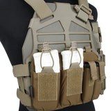 TMC SS Frame 5.56 & 9mm Magazine Pouch Single Clip for Tactical Vest