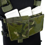 TMC Tactical Airsoft Lightweight Vest Modular Chest Rig Set