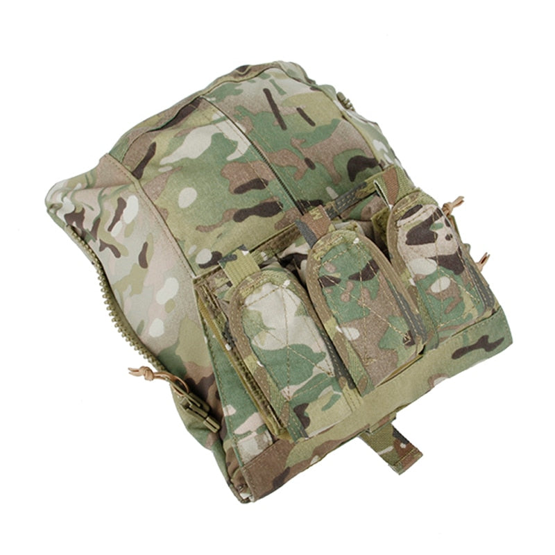 TMC CPC RG +α TMC Tactical BAG Zipper Pouch Back Military Vest Plate Bag – TMC