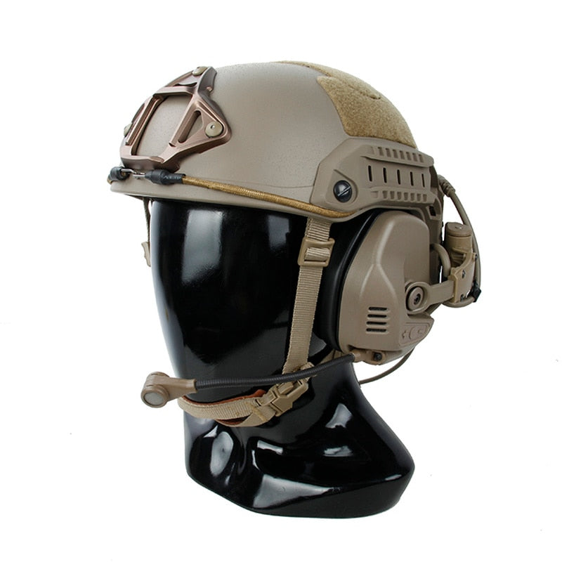 Military RAC AMP Tactical Headset EARMOR Communications Earphone ...