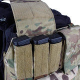 TMC Tactical Vest Zipper Back Pouch