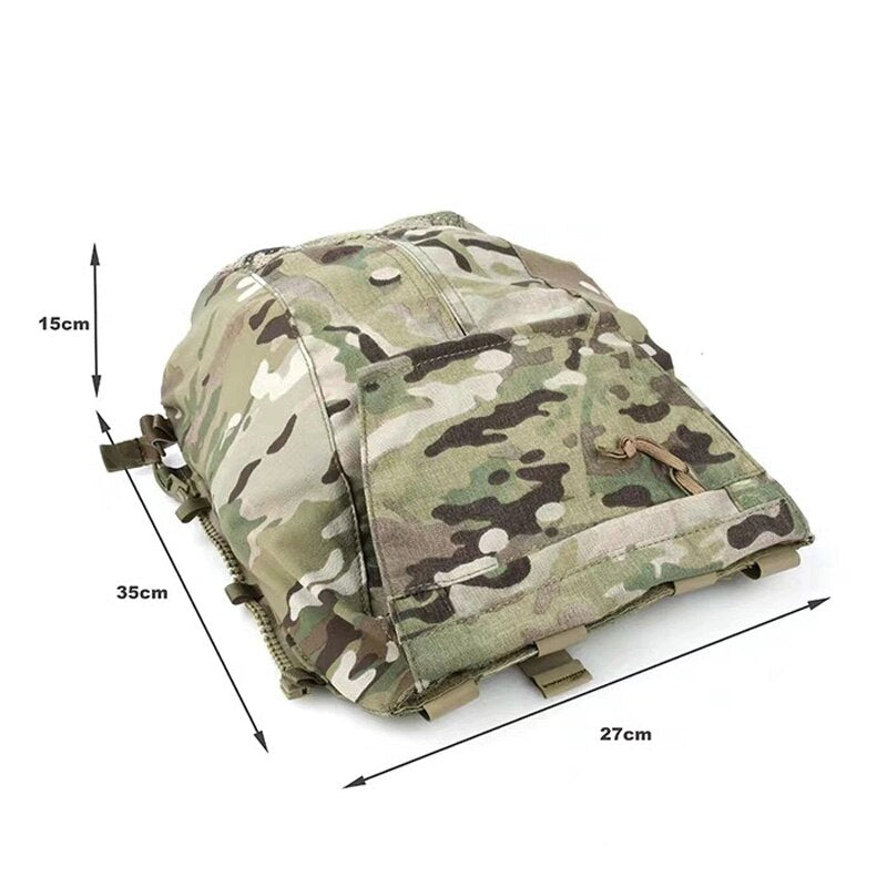 TMC Military Vest Zipper-on Panel Pouch Multicam Plate Carrier Bag