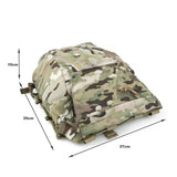 TMC Tactical Zipper-on Panel Pouch Multicam Military Vest Plate Carrier Bag