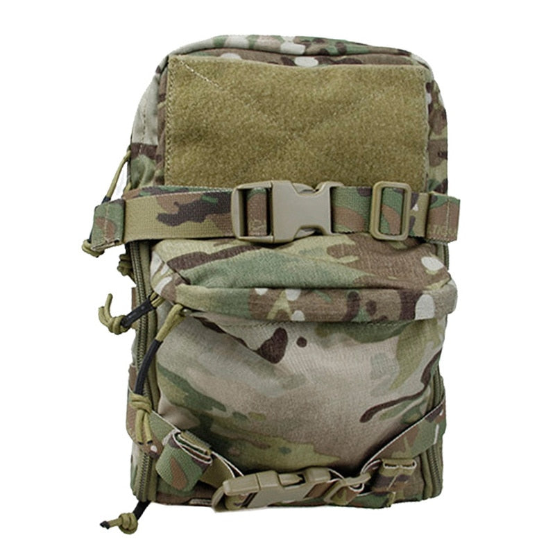 TMC Tactical Vest Zipper Back Pouch Attack Panel Pocket AVS JPC2.0