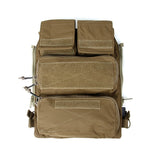 TMC Attack Back Tactical Vest Pouch Zipper Bag