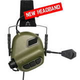 EARMOR M32 MOD4 Tactical Headset Communication ShootingNoise clearance - Coyote Brown