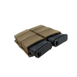 TMC 5.56 Magazine Pouch Hardshell Insert Double Molle Clip Mag Pouch